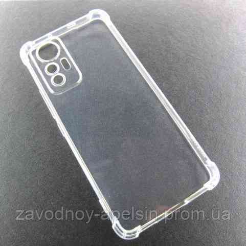 Xiaomi 12 Lite Прозрачный чехол (защита камеры + углы) Одесса