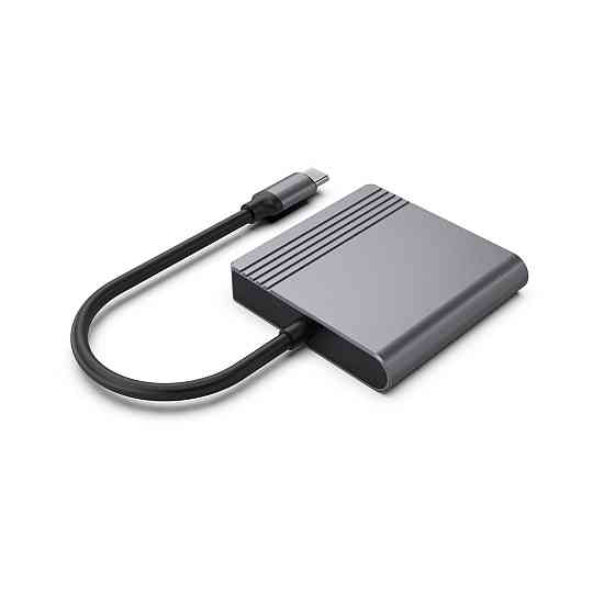 Док-станція Cablexpert USB-C 3-в-1 (A-CM-HDMIFDPF-01) ( 23236 ) Харків