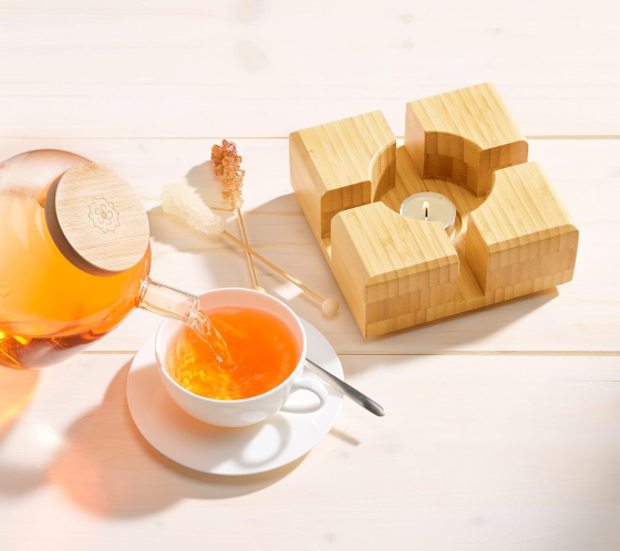 Підставка для чайника зі свічкою NP BAMBOO NARY Луцк