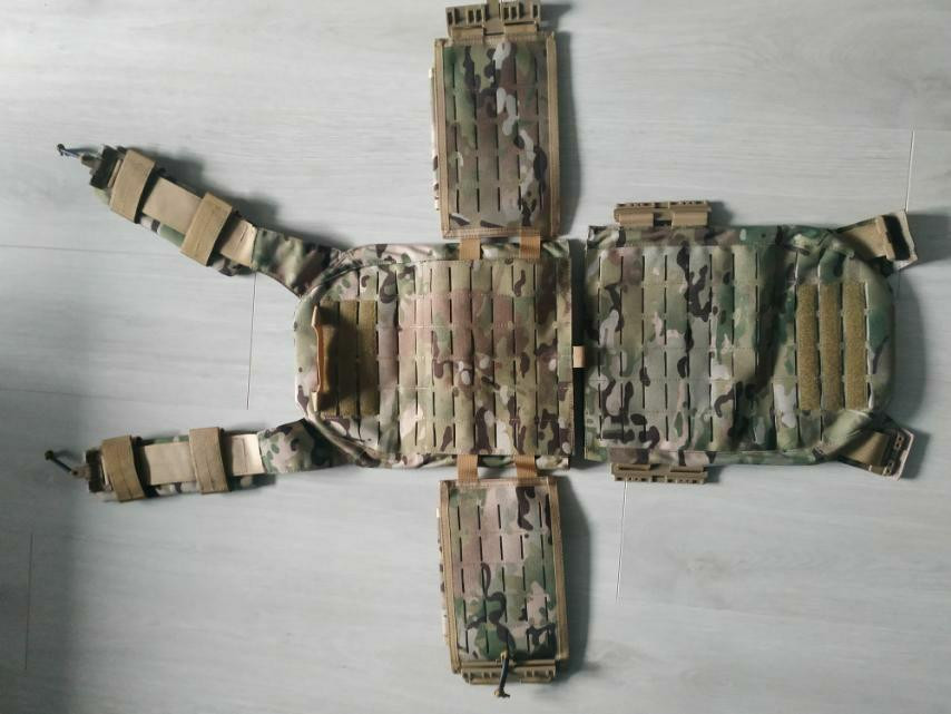 Тактическая плитоноска Emersongears (25х30см) Жилет без плит Мультикам Винница - изображение 6