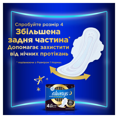 Гігієнічні прокладки Always Ultra Normal (Розмір 1) 40 шт. (8700216171342) Вінниця - фото 16