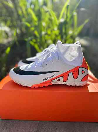 Дитячі футбольні сороконіжки Caroc Feezoom Air White/Red TF Львів