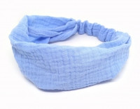 Бандана муслін блакитна стильна Київ - фото 1