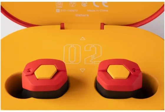 Наушники Final Audio EVA2020 x Collaboration TWS czerwono-żółte Киев