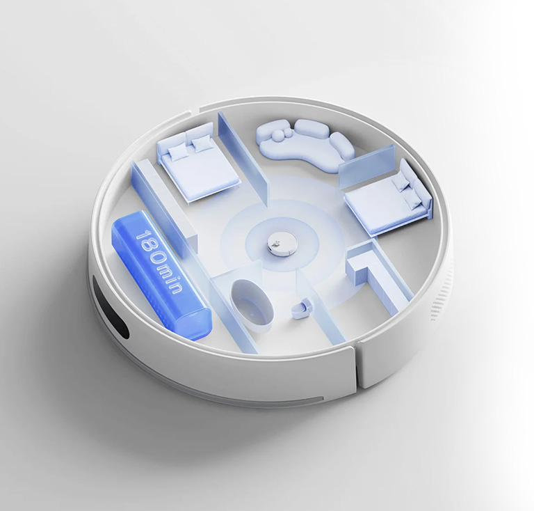 Робот-пылесос с влажной уборкой Xiaomi Robot Vacuum S40C EU Одесса - изображение 7