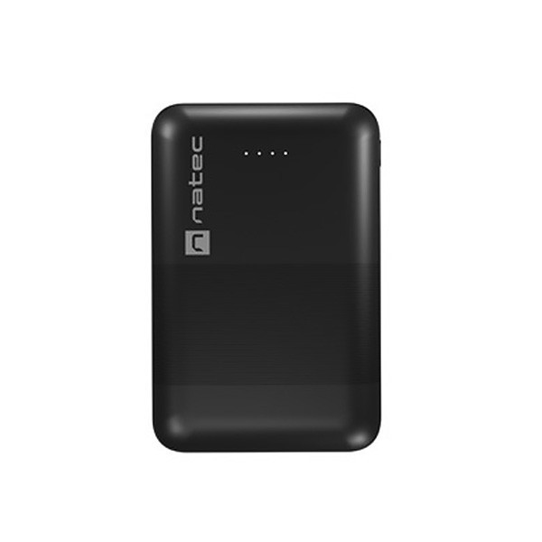 УМБ Natec 10000mah Trevi Compact 2x USB-A + 1x USB -C Black чорна (NPB-1941) Киев - изображение 1