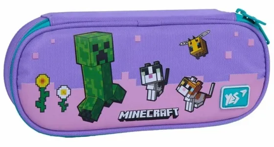 Пенал м'який "YES" PH-30 Minecraft Pinky 533704, шт Київ