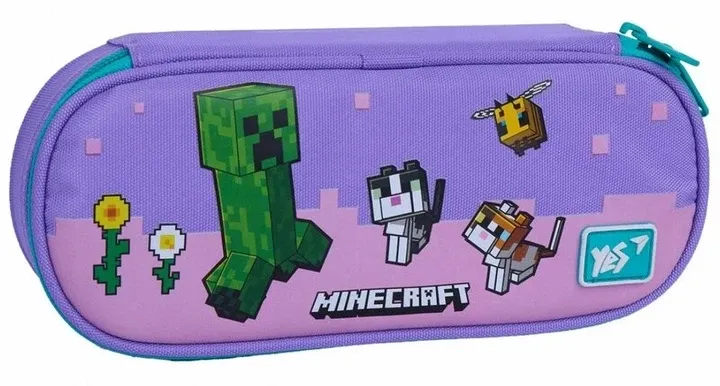 Пенал м'який "YES" PH-30 Minecraft Pinky 533704, шт Київ - фото 1