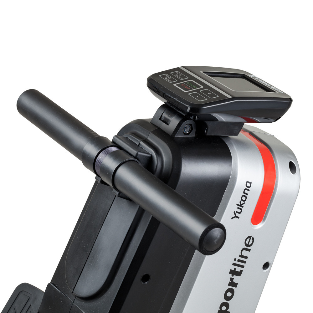 Гребной тренажер электромагнитный inSPORTline Yukona серый Киев - изображение 9
