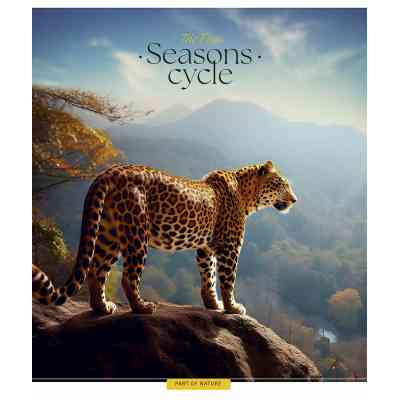 Зошит Школярик Four seasons 60 аркушів клітинка (060-3403K) Вінниця