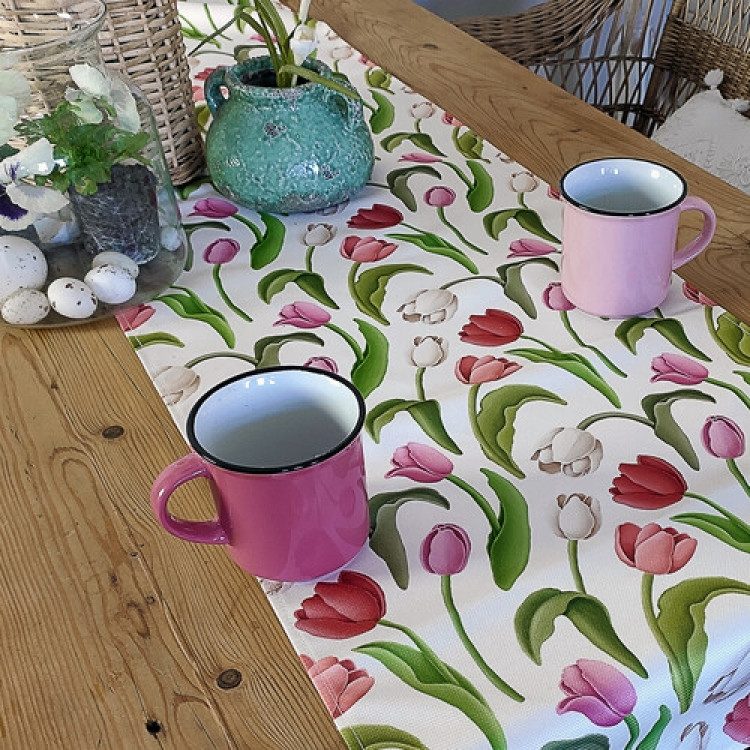 Дорожка на стол Тюльпаны Винница - изображение 1