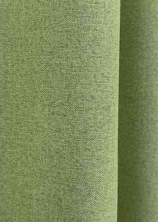 Преміум шторна тканина blackout 100%, двостороння, колекція “ASHEN NIGHT” колір оливковий 1841ш Київ