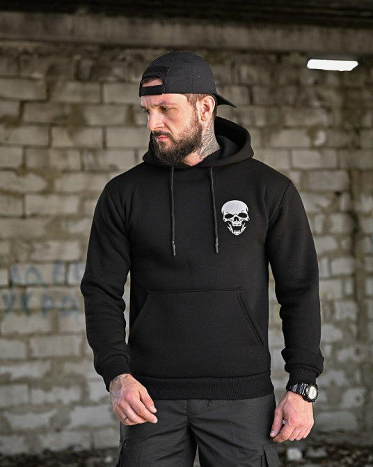 Мілітарі худі на флісі GENESIS Донецька зона ПП8066 Одеса - фото 2