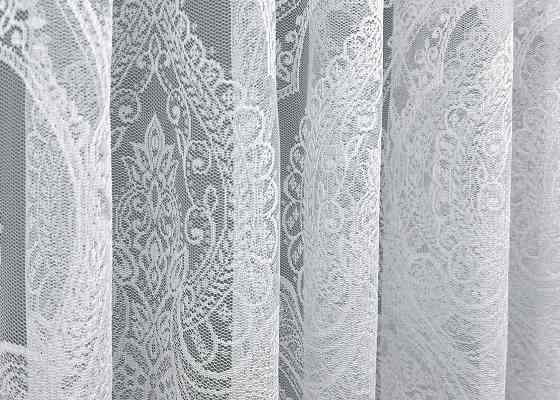Тюль жакард колір білий 1982т Київ