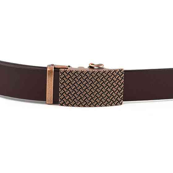 Ремінь чоловічий з пряжкою светр Коричневий (Vintage) Київ