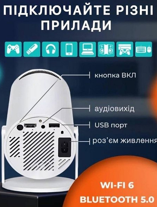 Проектор портативный для фильмов. Харьков - изображение 4