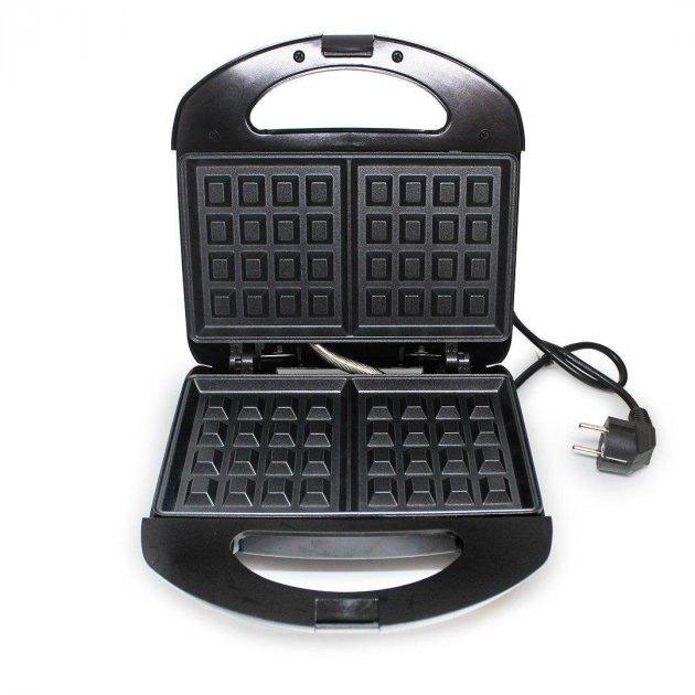 Вафельница електро Domotec, Вафельница для тонких вафель Компактная электрическая BM-87 Львов - изображение 7