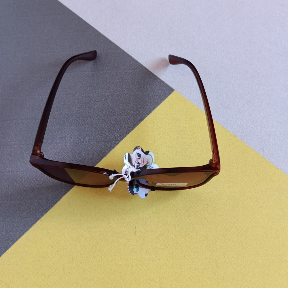 Детские очки солнцезащитные коричневые с сердечком Киев - изображение 3