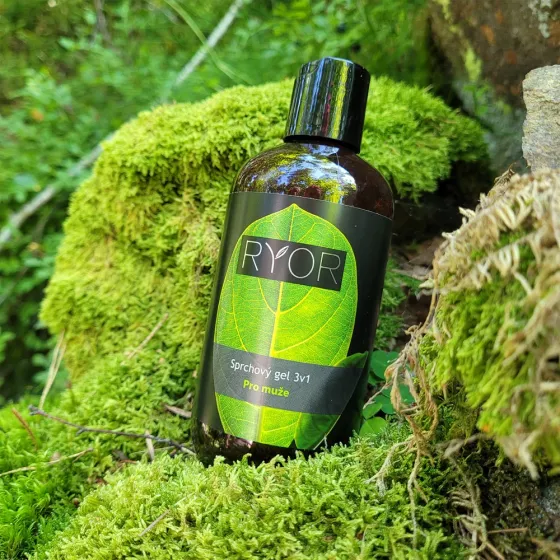 Гель для душу 3 в 1 для чоловіків Shower Gel For Men Ryor, 250 мл Дніпро