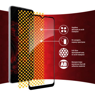 Стекло защитное Intaleo Full Glue Oppo A16 (1283126522055) Винница - изображение 7