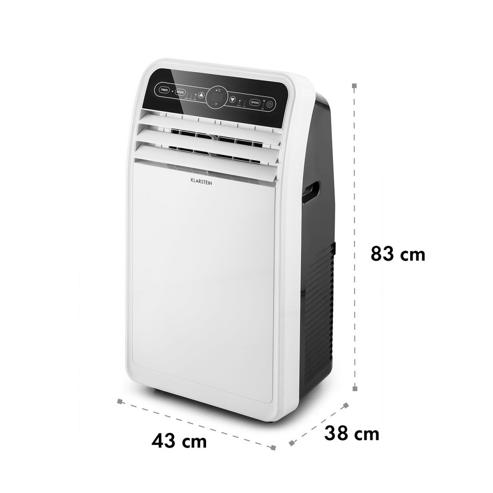 Мобильный кондиционер Metrobreeze New York 7k 7 000 BTU/2,1 кВт EEC Пульт дистанционного управления белый 7 Ровно - изображение 9