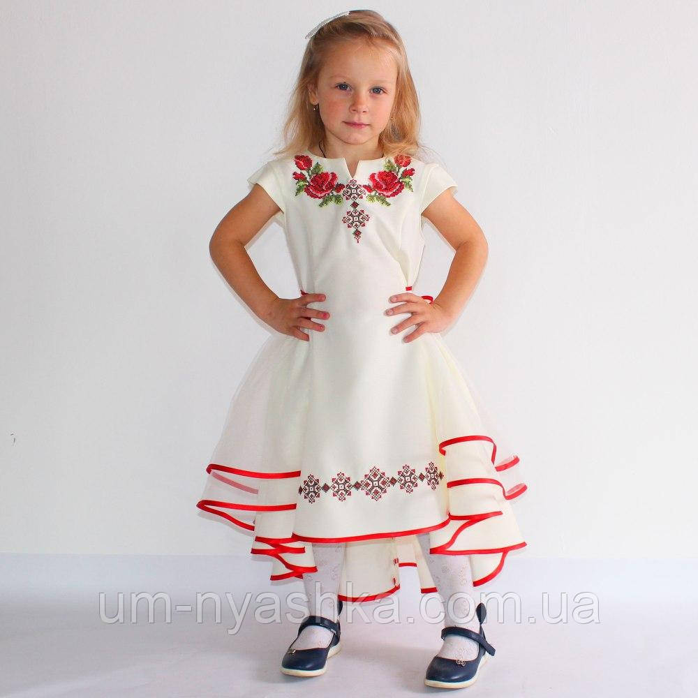 Дитяче вишите плаття вишиванка "Мальвіна-Зоряна" Кривий Ріг - фото 1