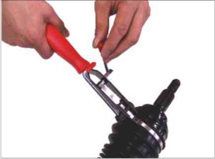 Інструмент для установки стрічкових хомутів ШРУСа TOPTUL JEAE0423 Одеса