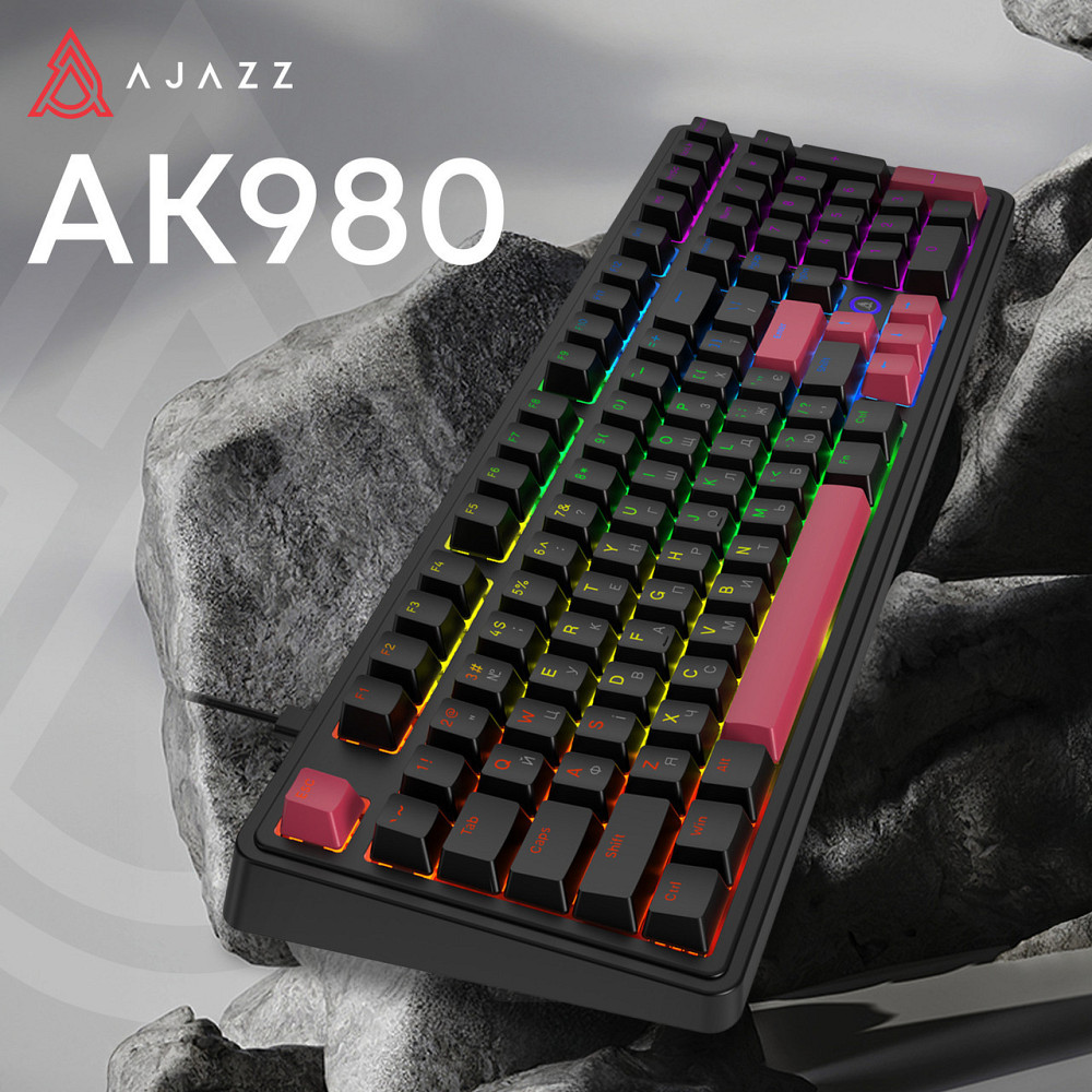 Клавіатура Ajazz AK980 Red Switch Black USB-C (AK980-R-BR) ( 24881 ) Харків - фото 6