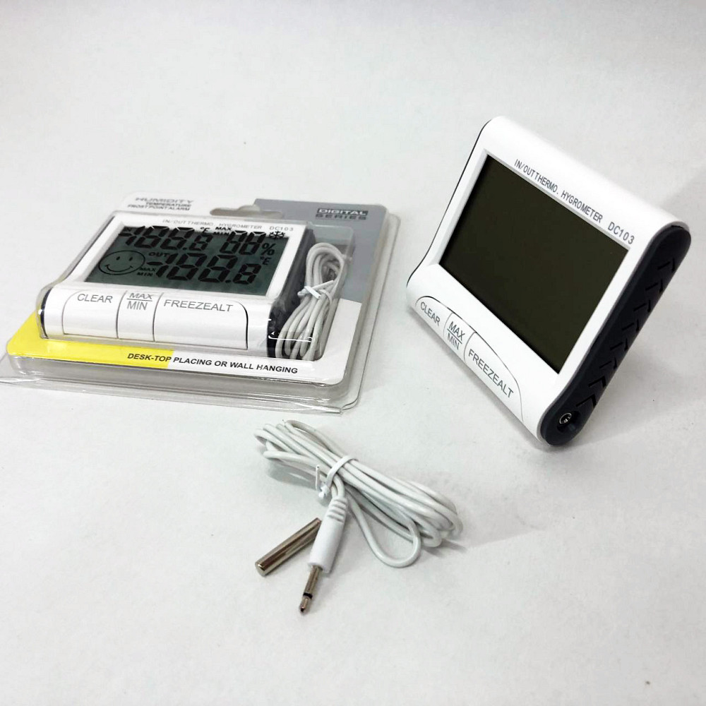 Часы с внутренним и наружным датчиком, Термогигрометр температуры, Часы с измерением влажности UY-81 Львов - изображение 7