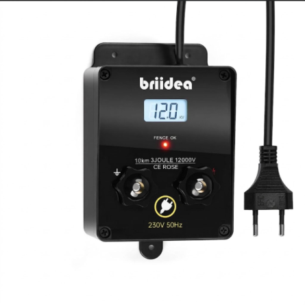 Контролер електричного огородження Briidea HEFC-08EU 12000В 3Дж (товар з вітрини) Луцк