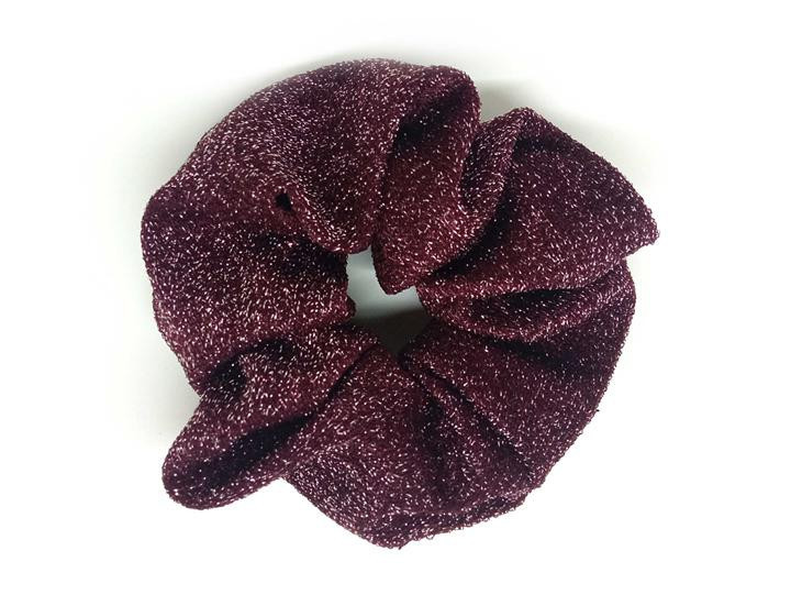 Резинка для волос бордового цвета Киев - изображение 1