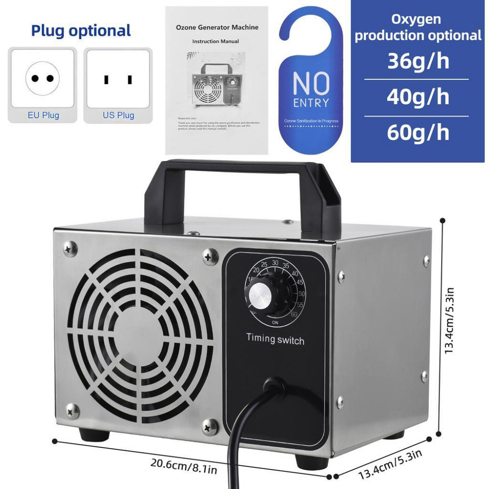 Іонізатор повітря з озонатором та таймером, нержавійка Київ - фото 8