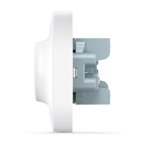 BINERA білий Розетка внутрішня 2-а із заземленням Videx Житомир