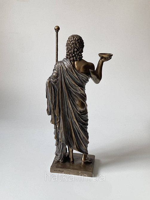 Статуэтка Veronese Гиппократ великий врач 32,5*14  см полистоун с бронзовым покрытием 72739A4 Киев - изображение 5