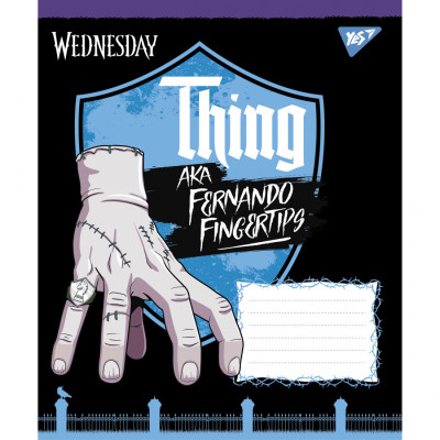 Зошит Yes Wednesday Школа Загадок А5 48 аркушів клітинка (768266) Вінниця - фото 4