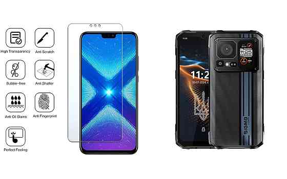 Защитное стекло NeoGlass для Sigma mobile X-treme PQ58 – ультрапрозрачное и устойчивое Киев