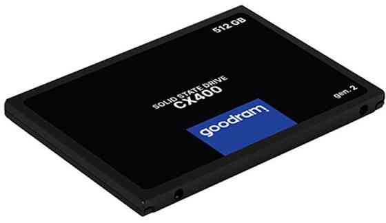 Накопичувач SSD 512GB GOODRAM CX400 Gen.2 2.5" SATAIII 3D TLC (SSDPR-CX400-512-G2) 2.5" Харків