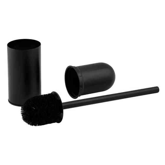 Ершик для унитаза напольный Qtap Liberty BLM 1157-1 черный Киев