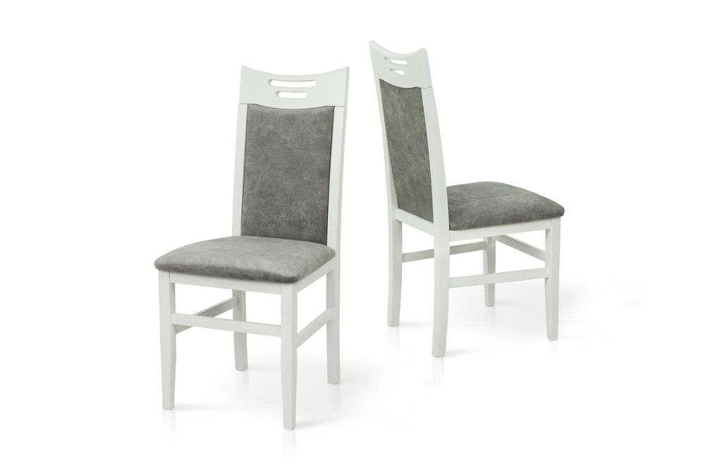 Стілець Юля (білий/Моррант 07 Лайт) Киев - изображение 1