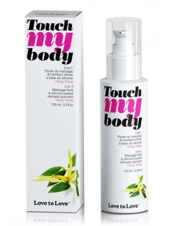 Масажний гель і змазка 2-в-1 Love To Love TOUCH MY BODY Ylang-Ylang (100 мл) зволожуючий Львів