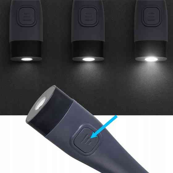 Светодиодная лампа для чтения на шею 3 уровня яркости Izoxis (25675) Нововолынск