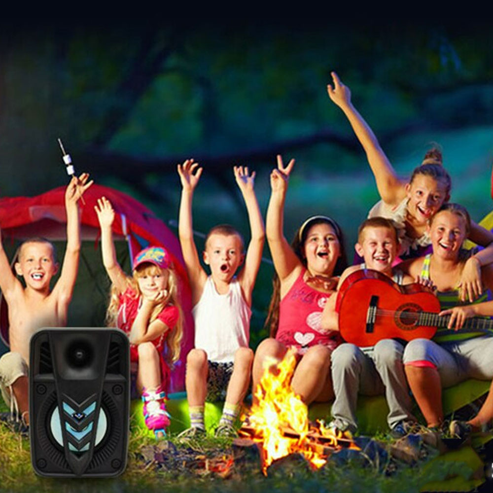 Портативна Bluetooth колонка со светомузыкой ESS-105 SBR Киев - изображение 2