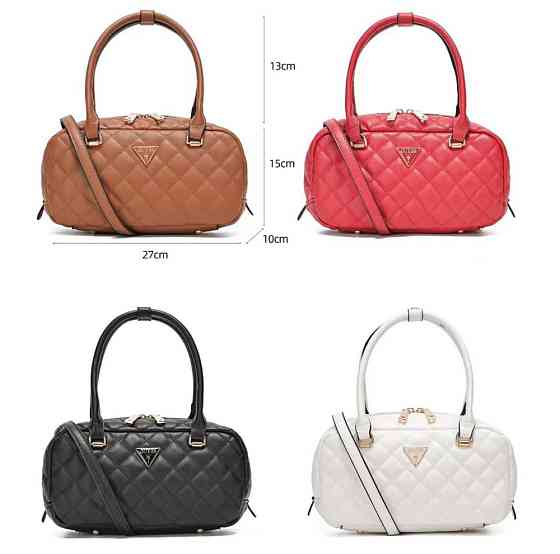 Женская сумочка бочонок Guess (94105) brown Киев