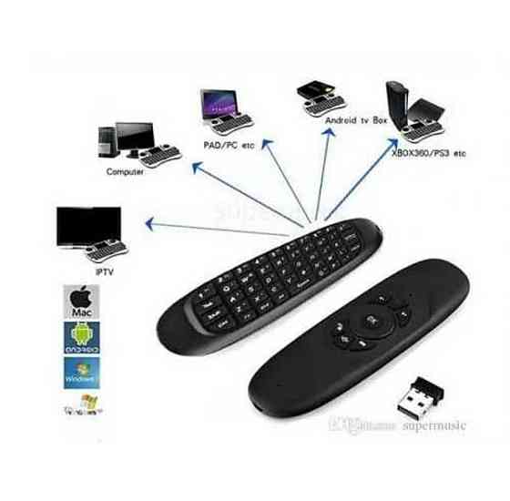 Бездротова повітряна миша, пульт, клавіатура Android tv smart Київ