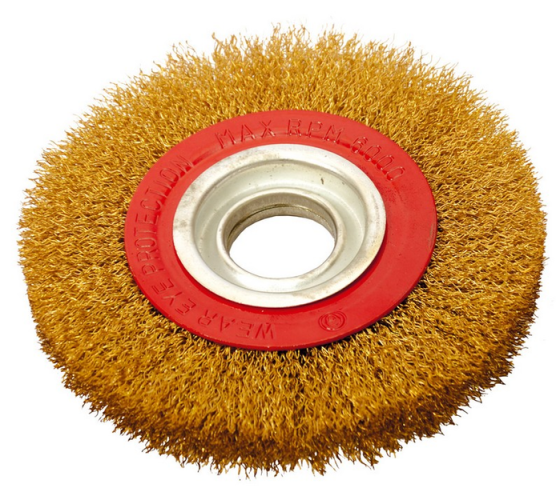 Щітка дискова D150 з плетеного дроту 32мм гайка Харків