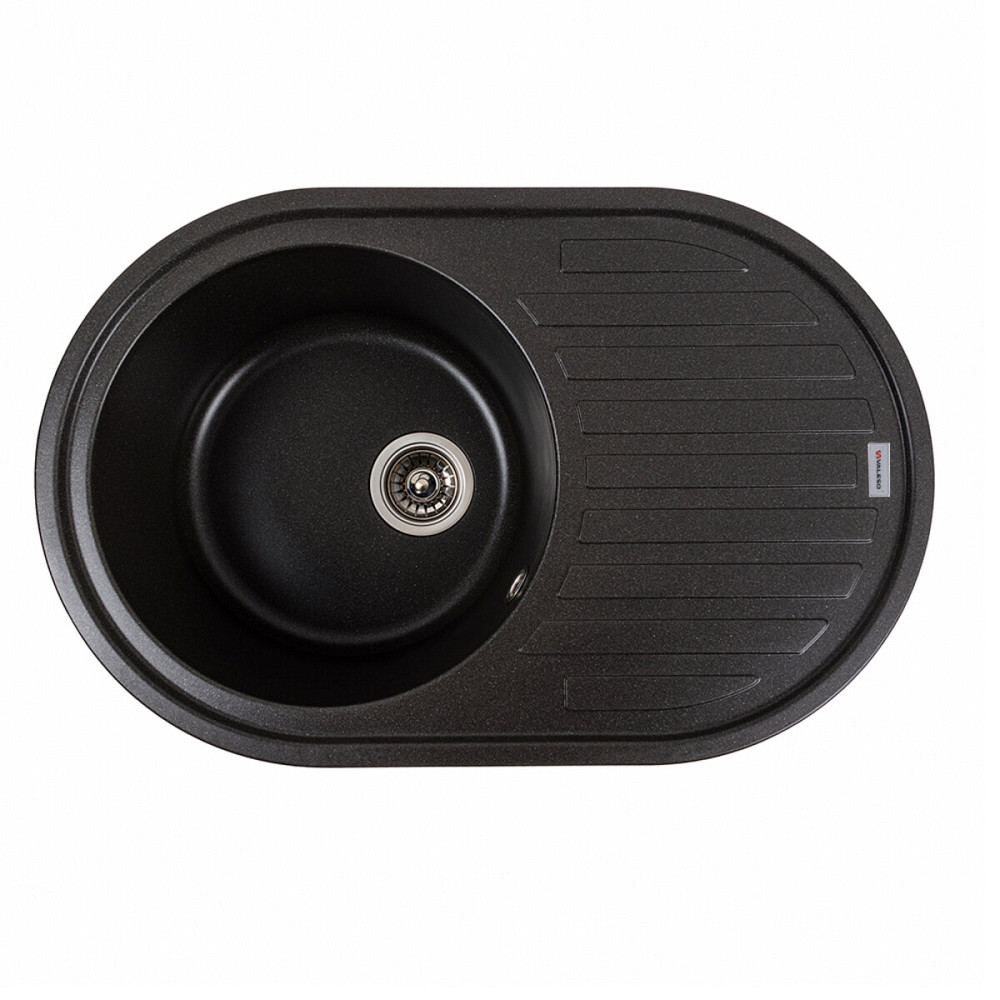 VALESO Гранітна мийка для кухні VALESO LIRA 7750 матова Моріон Київ - фото 1