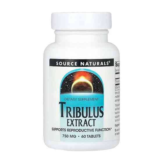 Трибулус Source Naturals Tribulus Extract 750mg 60 таб Киев