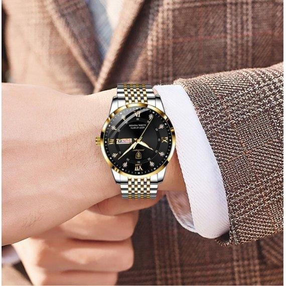 Годинник чоловічий наручний Hemsut Poedagar Чорний Вінниця - фото 9