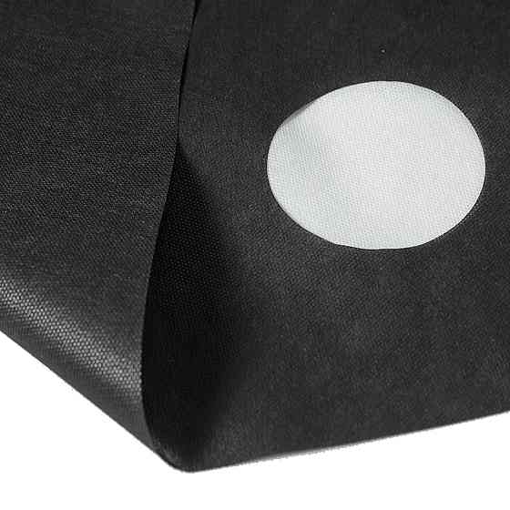 Агроволокно Shadow чорне з перфорацією 3 отвори, 50 г/м², 1.6×100 м Дніпро