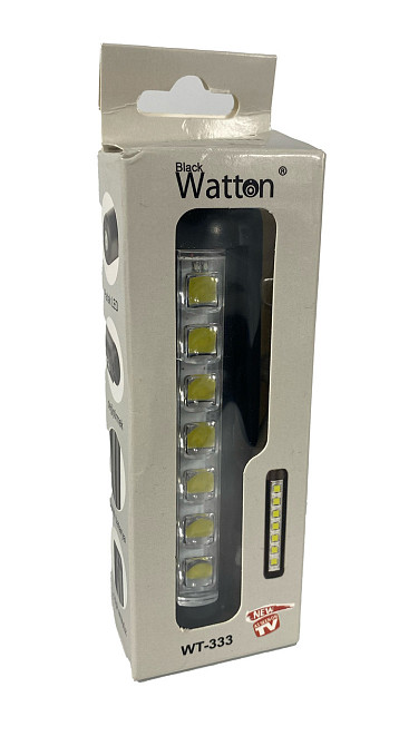 Фонарик Watton WT-333 на магнитной клипсе аккумуляторный Каменец-Подольский - изображение 9